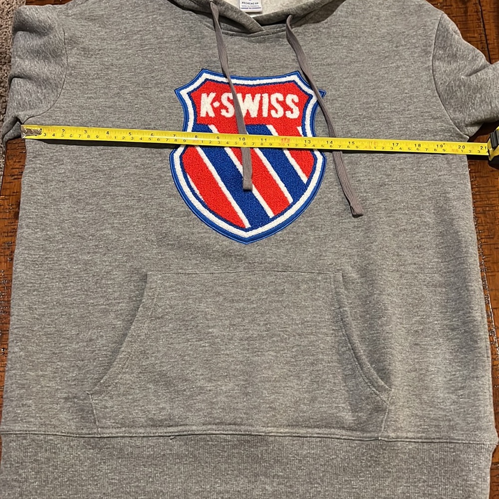 K-SWISS WOMEN’S GOLDEN SLAM HOODIE XS - Picture 7 of 9